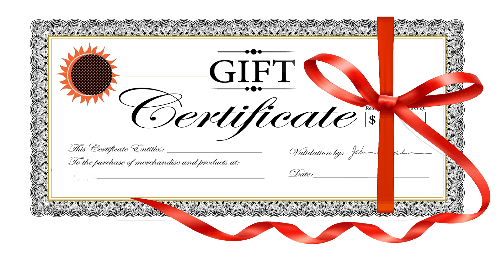 Gift Certificate Template 8