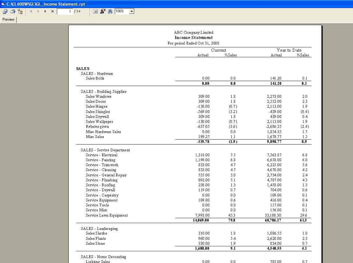 21 General Ledger Templates Examples Excel PDF Formats