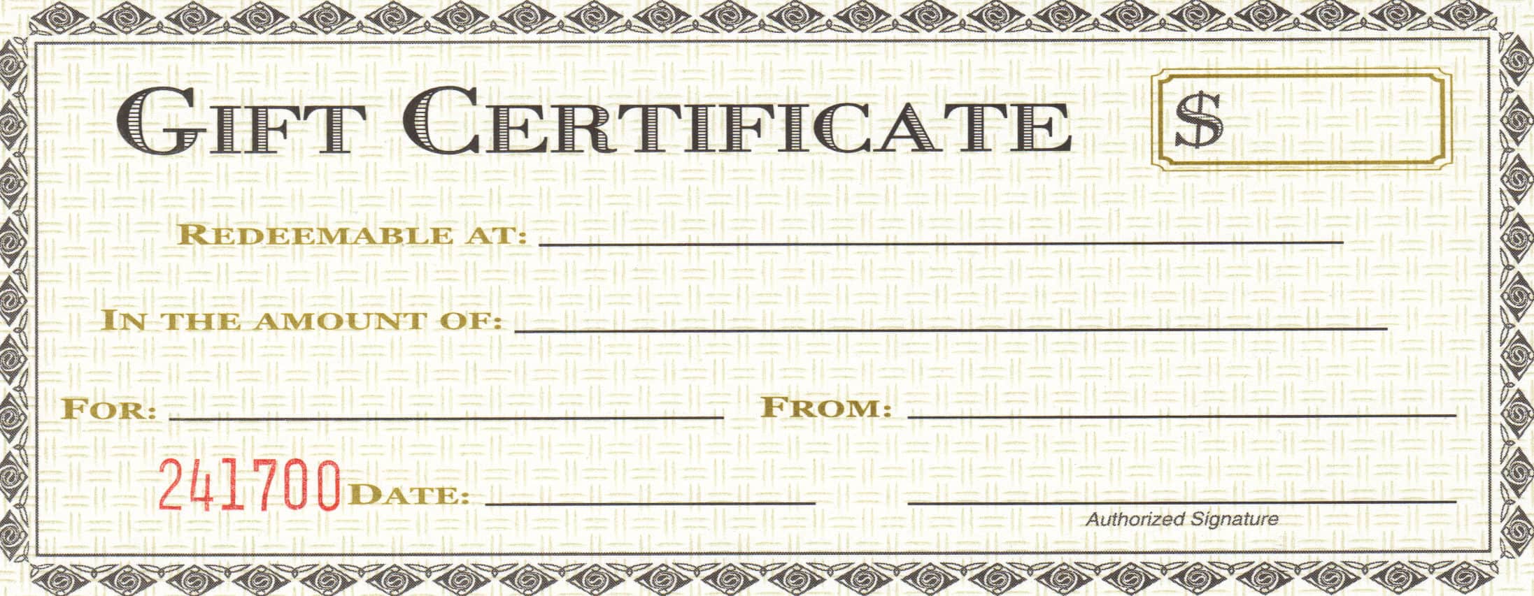 18 Gift Certificate Templates Excel PDF Formats